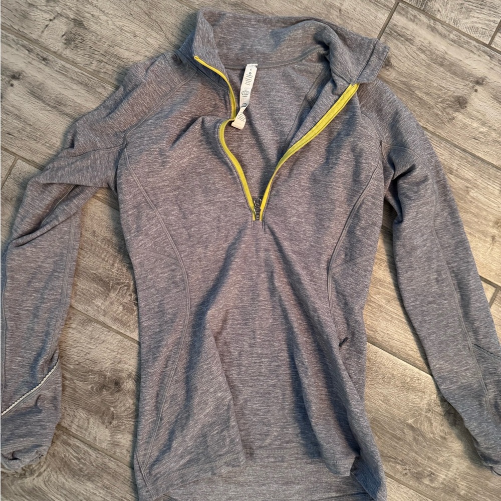 Lululemon Athletica half zip long sleeve shirt